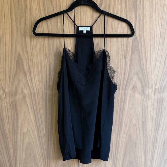 Cami NYC Black Silk Cami - Picture 3 of 6